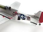 Ultra-Micro P-51D Mustang RTF Mode 1 z AS3X